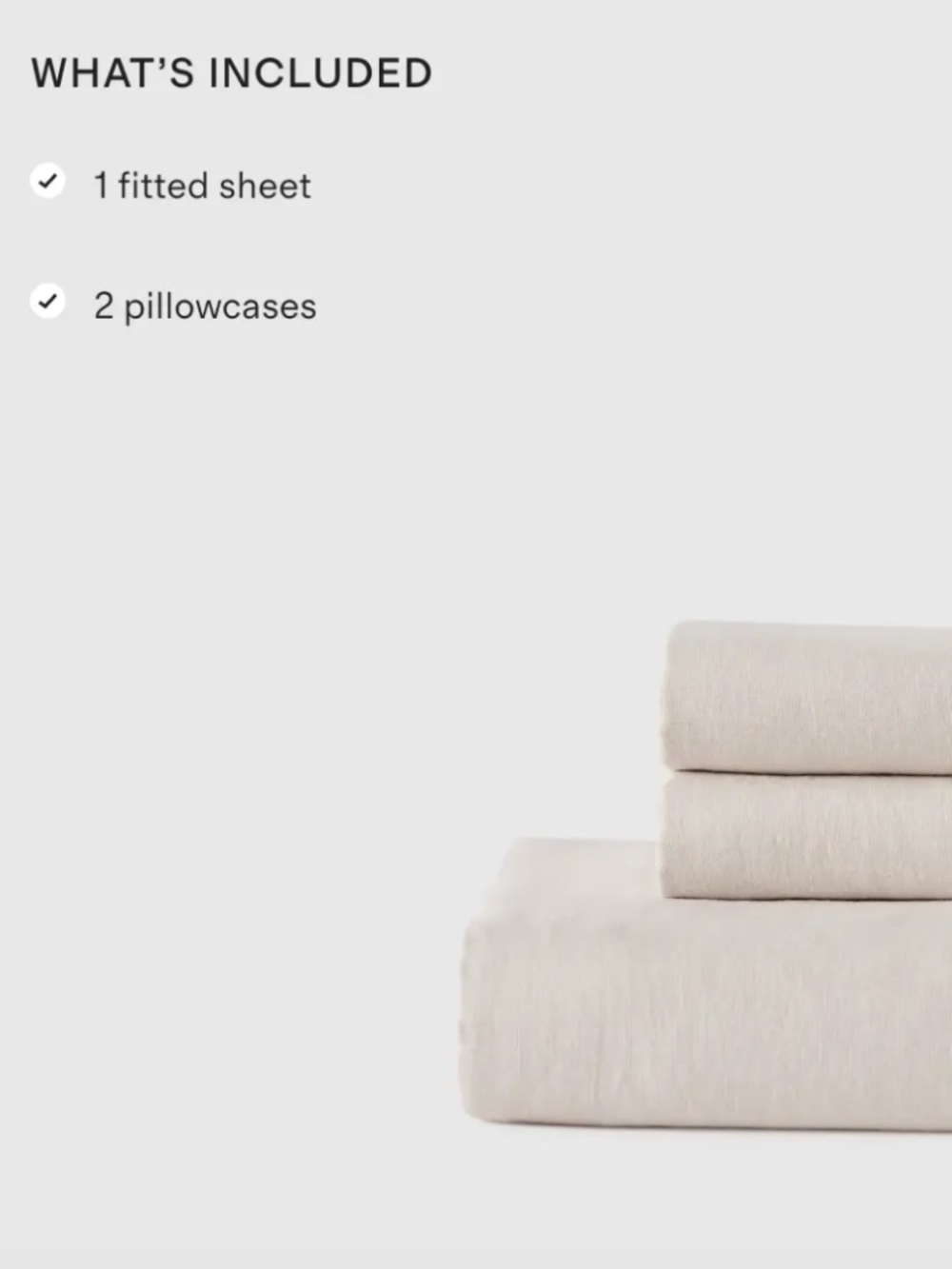 European Linen Fitted Sheet set cafe gingham King - Picture 5 of 5
